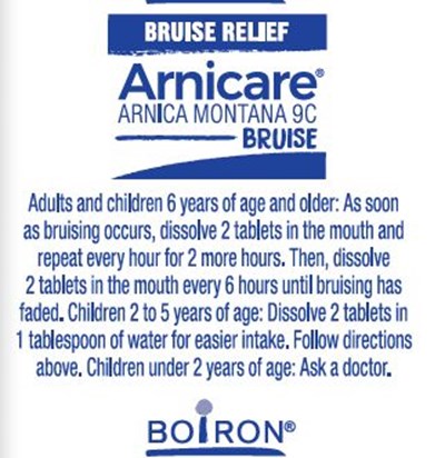 Arnicare Bruise Tablets Foil Alu.1gyd